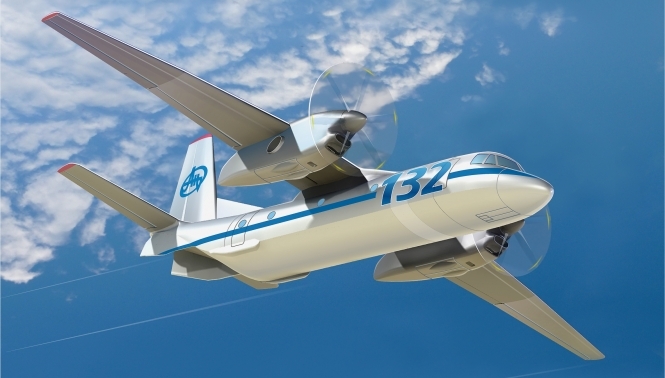Антонов в декабре представит новый транспортный самолет Ан-132