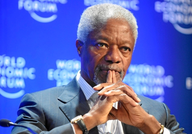 Кофі Аннан йде у відставку