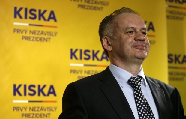 Президентом Словакии официально стал Андрей Киска