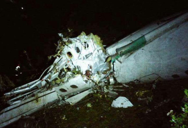 У Колумбії розбився літак з футбольною командою на борту, - ОНОВЛЕНО