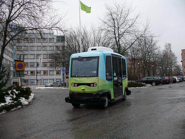 В Стокгольме с января будут курсировать бесплатные беспилотные автобусы