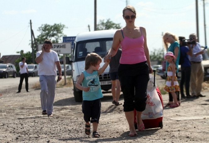 Из Донбасса и Крыма выехало 46 тыс человек, - ООН