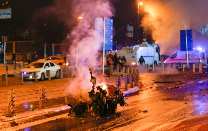 В Стамбуле произошел взрыв возле стадиона