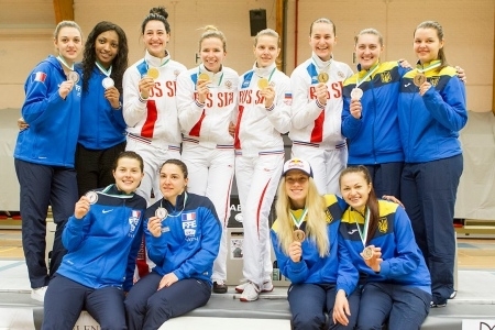 Українські шаблістки виграли бронзу на етапі Кубку світу в Бельгії
