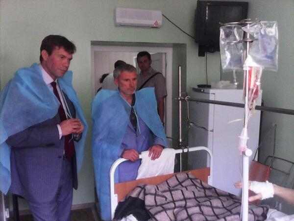 Царев приехал в гости к главному террористу Луганска, - фото