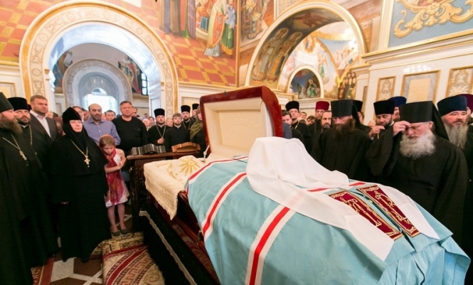 Відспівування митрополита Володимира відбудеться завтра в Києво-Печерській Лаврі