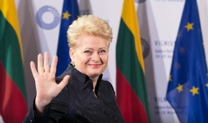 Президент Литви привітала Україну із Днем Незалежності та побажала миру, - відео