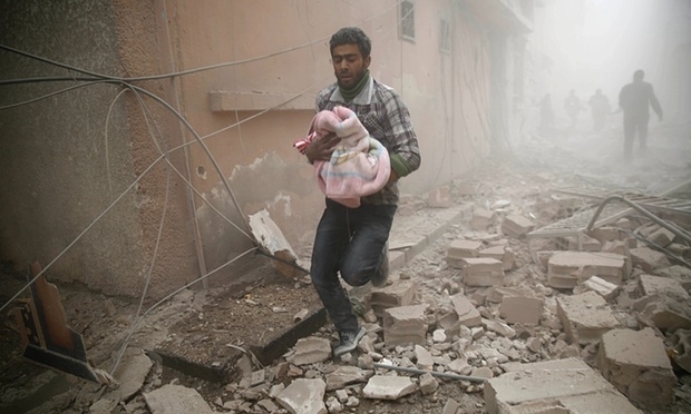 У результаті авіанальоту під Дамаском загинуло близько ста осіб