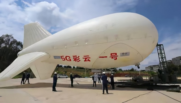В Китае испытали беспилотный дирижабль с поддержкой 5G