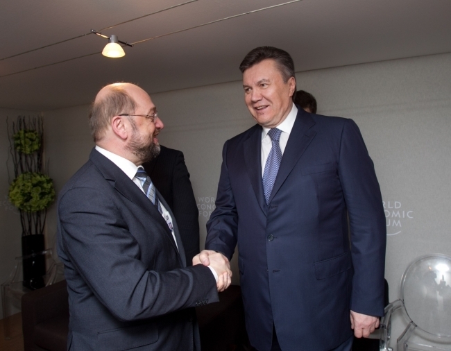 Янукович після розмови з Шульцом: ми плануємо підписати угоду про асоціацію в листопаді