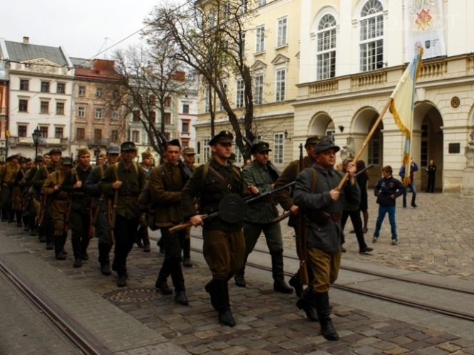 У Львові пройшов марш слави УПА: 
