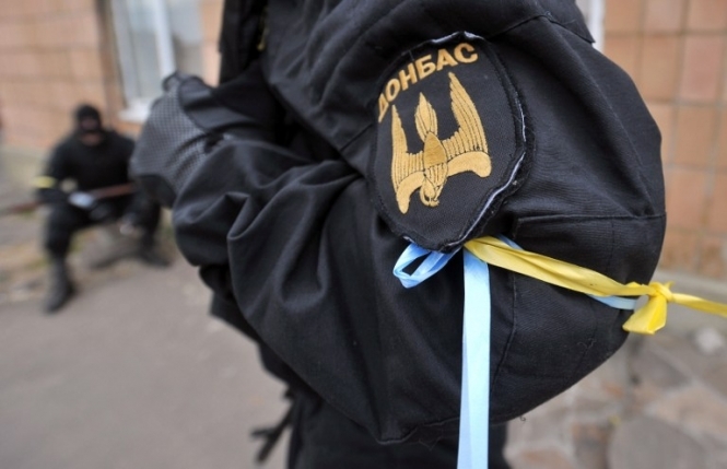 На одном из участков в Донецкой области бойцы 