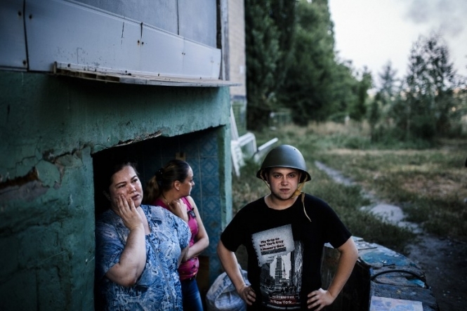У Донецьку через попадання снарядів загинули 10 людей, - відео
