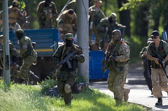Террористы отступают в Луганск, Донецк, Горловку