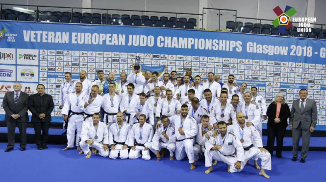 Українські дзюдоїсти здобули 14 медалей на чемпіонаті Європи серед ветеранів
