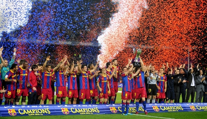 Футбольный клуб Барселона выразил готовность сняться с чемпионата Испании