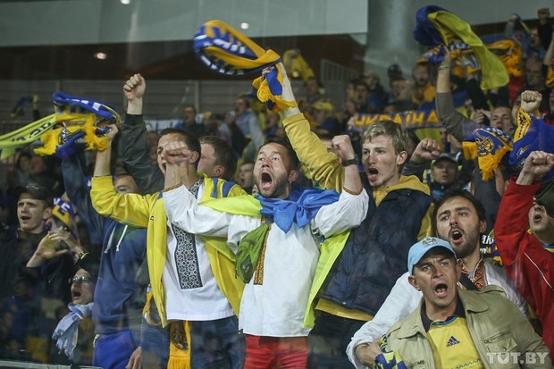 В УЕФА завели дело за исполнение народного хита про Путина на матче Беларусь-Украина
