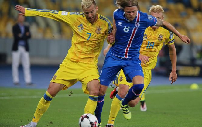 Україна програла Ісландії у відборі ЧС-2018