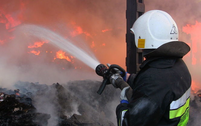 Ночью в Киеве горела одна из больниц