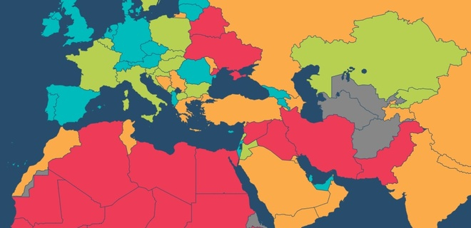 Украина оказалась на 134 месте в мировом рейтинге экономической свободы, - Инфографика