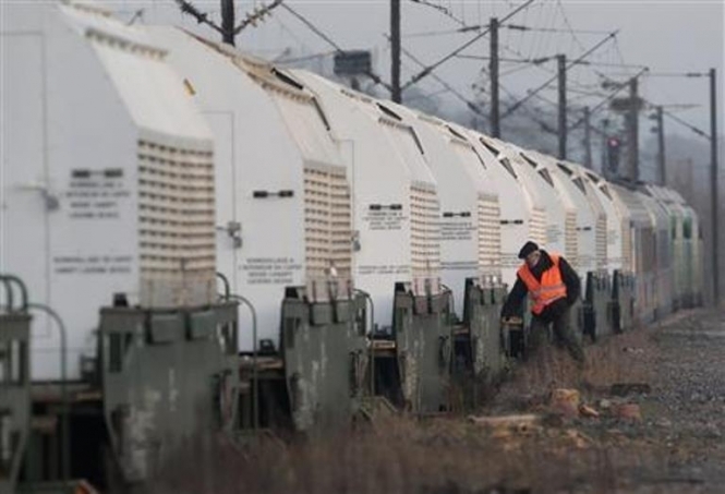 Во Франции сошел с рельсов поезд с ядерными отходами