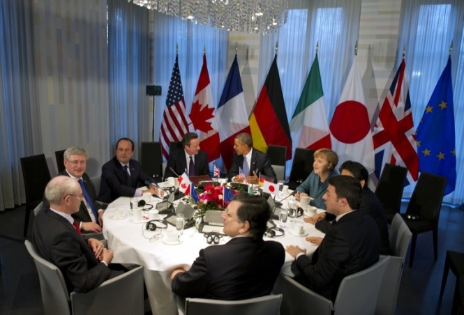 Министры финансов стран G7 обсудят ситуацию в Украине