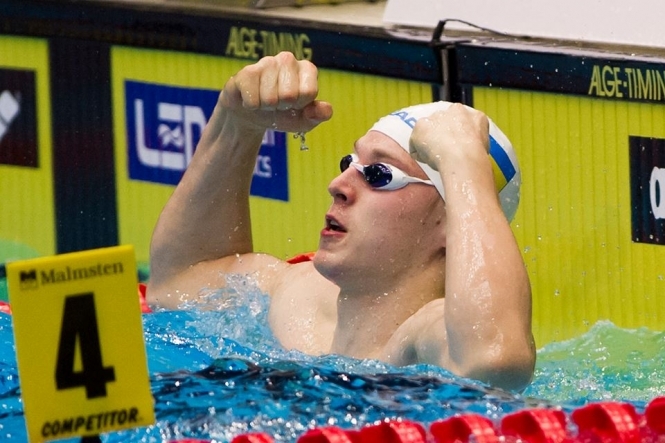 На чемпіонаті Європи з водних видів спорту український плавець завоював бронзу
