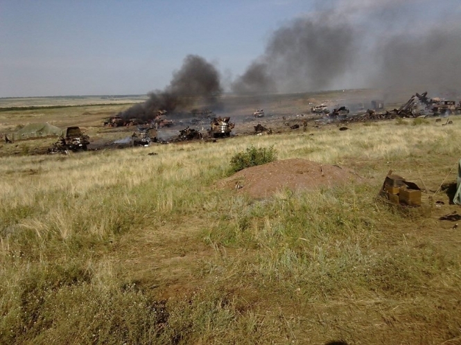 У мережі з'явилося фото з місця обстрілу українських військових під Зеленопіллям