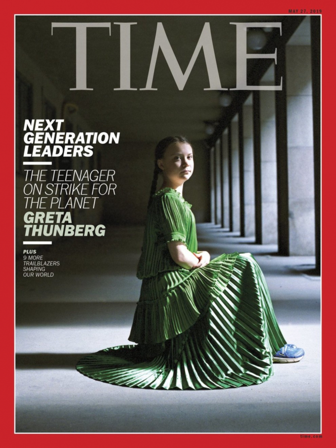 Грета Тунберг стала людиною року за версією журналу Time