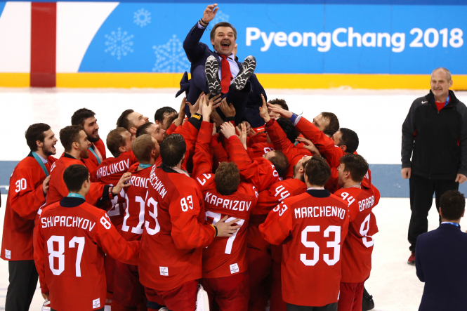 Олімпіада: спортсмени з Росії виграли хокейний турнір