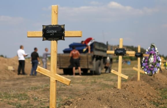 На могилах терористів ДНР не вказано імен – лише номерні знаки, - відео