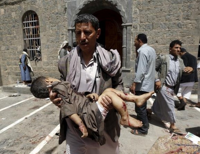 Кількість жертв авіаудару Саудівської Аравії по столиці Ємену зросла до 140 осіб