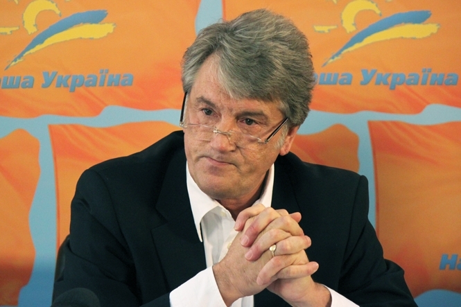 Ющенко назвав чужиною території Криму і Донбасу
