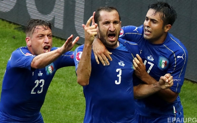 Італія вибила іспанців з 1/8 фіналу Євро-2016