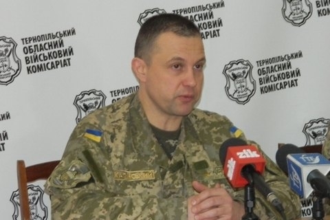 Головного військового комісара Тернопільської області спіймали на хабарі