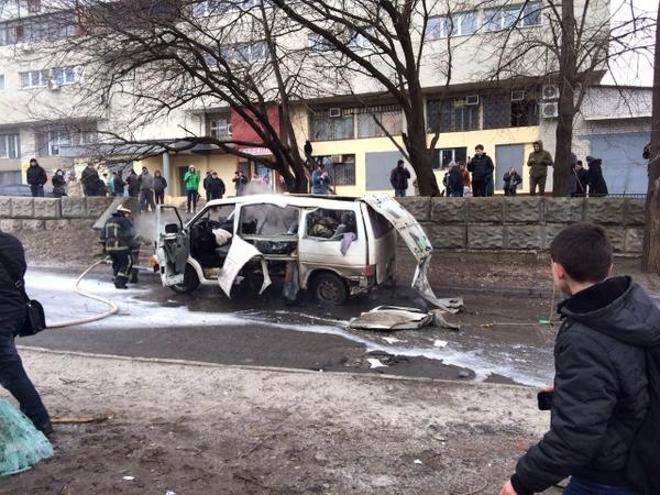 У житловому районі Харкова вибухнув автомобіль командира батальйону 
