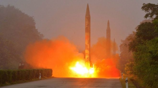 В США заявили о неудачном запуске ракеты КНДР