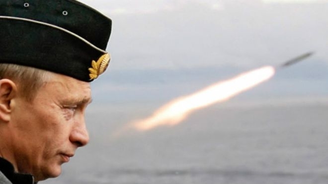 Россия обстреляла Сирию с военных кораблей в Каспийском море