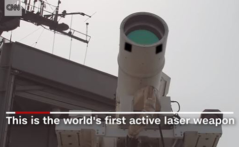 США вперше випробували лазерну зброю, - ВІДЕО