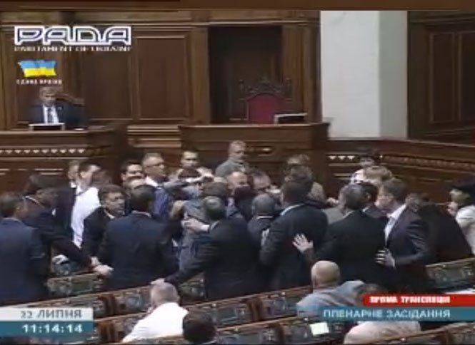 Верховная Рада выгнала из зала нардепа Левченко