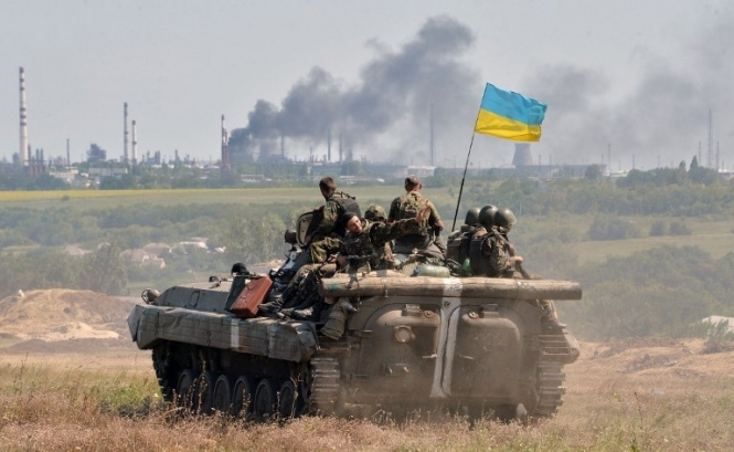 Украинские военные освободили Дебальцево от террористов