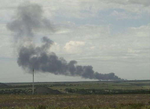 Террористы сбили украинский самолет вблизи Тореза