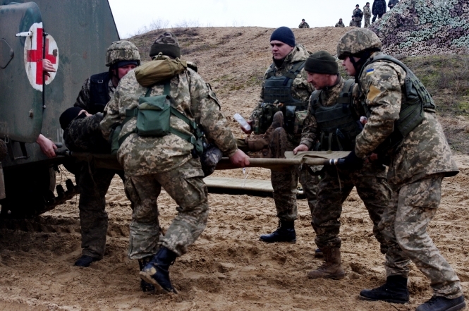 На Донбассе с начала боевых действий погибли 46 военных медиков