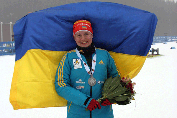 Украинская биатлонистка оказалась в десятке лучших спортсменок мира