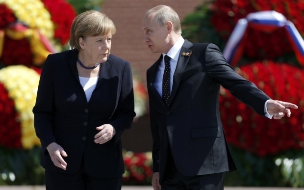 Погляди Росії та ФРН на події в Україні дуже відрізняються, - Меркель