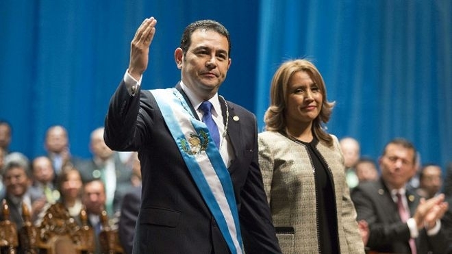 Президентом Гватемали став колишній комік Джиммі Моралес