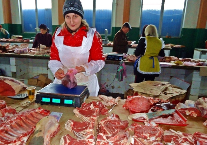 Українці їдять мало м'яса