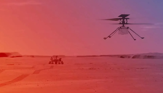 У NASA розповіли деталі першого польоту гелікоптера на Марсі