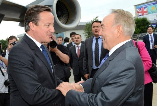 Назарбаев и Кэмерон обсудили ситуацию в Украине