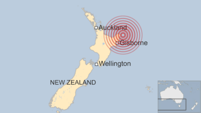 Біля Нової Зеландії стався землетрус магнітудою 7,1 бала: існує загроза цунамі